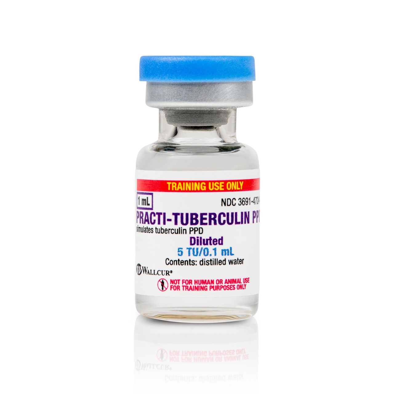 Practi-Tuberculin PPD  1 mL Vial - 40 Count