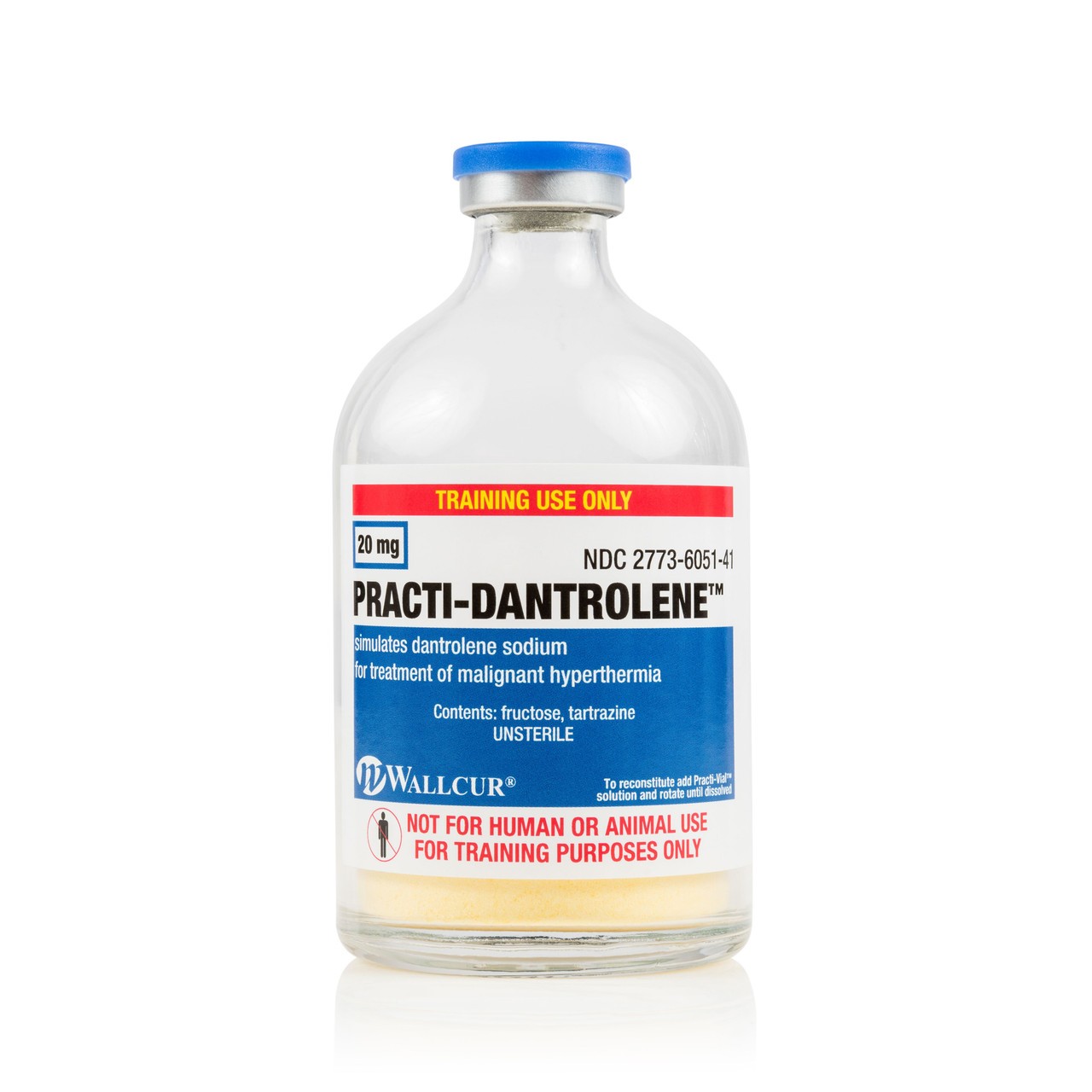 Practi-Dantrolene  (20 mg/100 mL) 100 mL Powder Vial - 20 Count