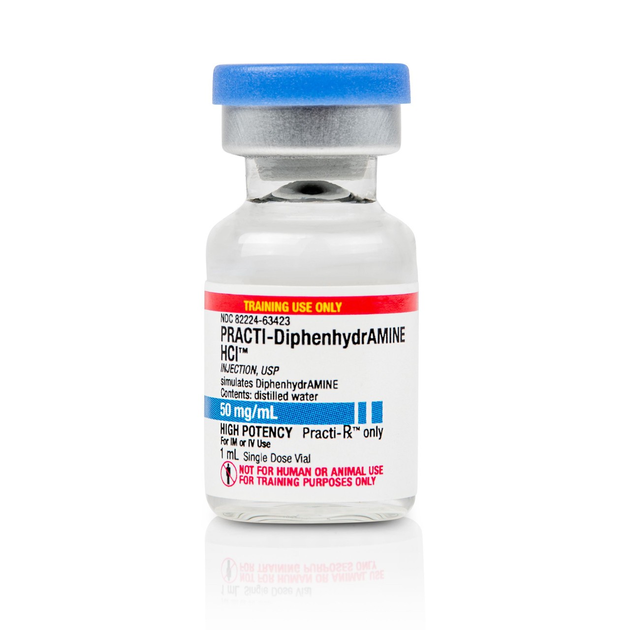 Practi-Diphenhydramine  (50 mg/1 mL) 1 mL Vial - 40 Count