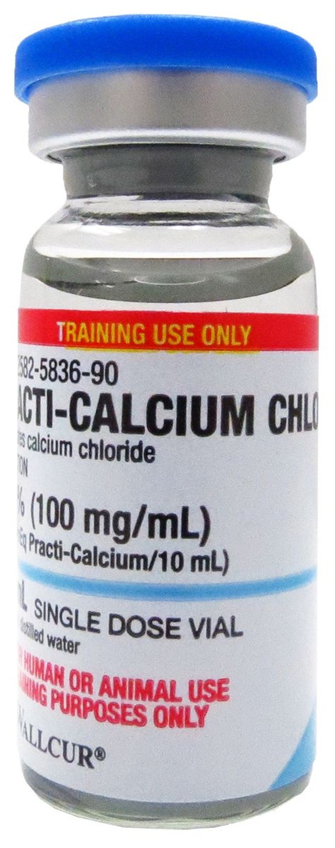 Practi-Calcium Chloride 10%  (1000 mg/10 mL) 10 mL Vial - 30 Count