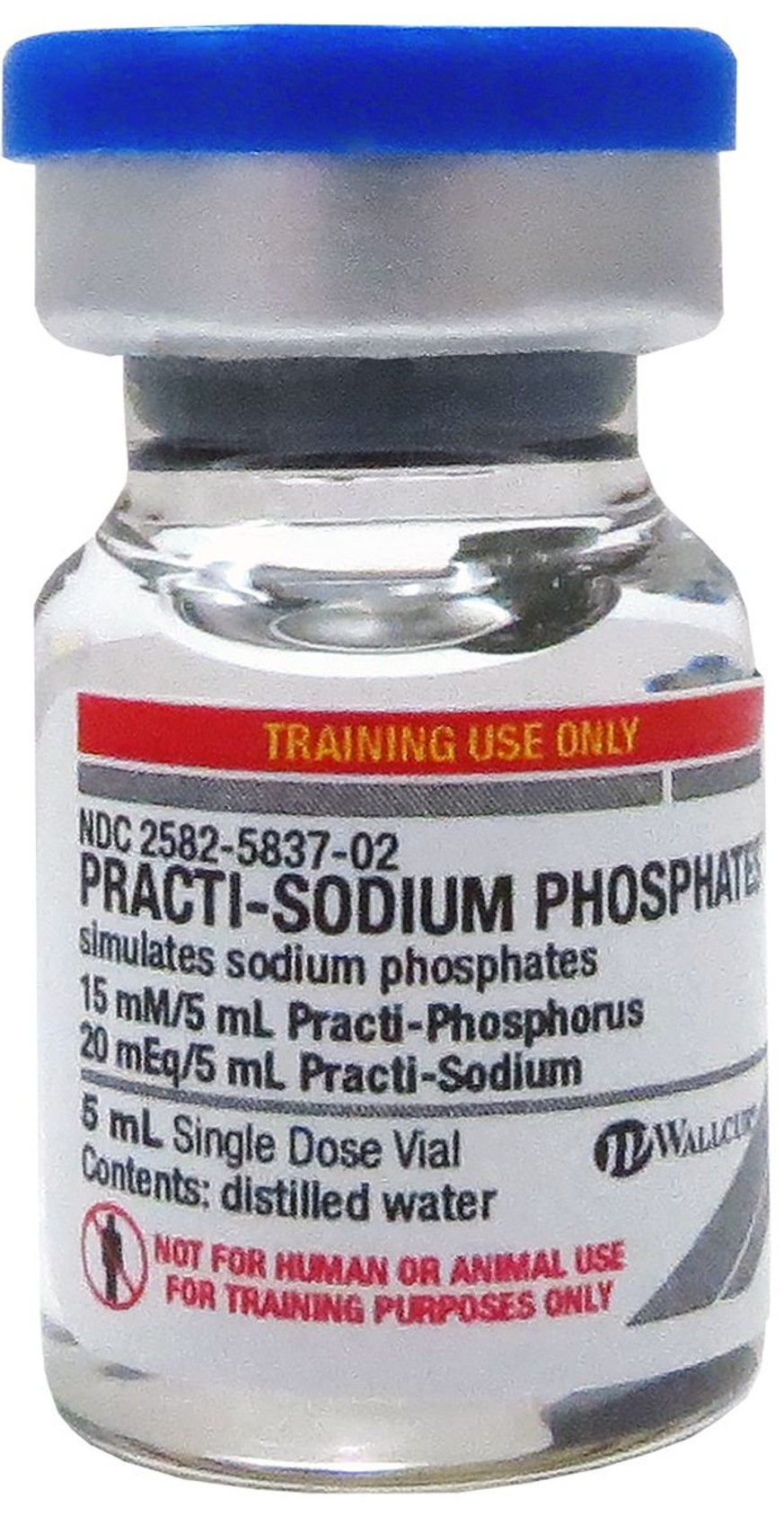 Practi-Sodium Phosphates  (15 mM/5 mL) 5 mL Phosphorus Vial and (20 mEq/5 mL) 5 mL Sodium Vial - 40 Count
