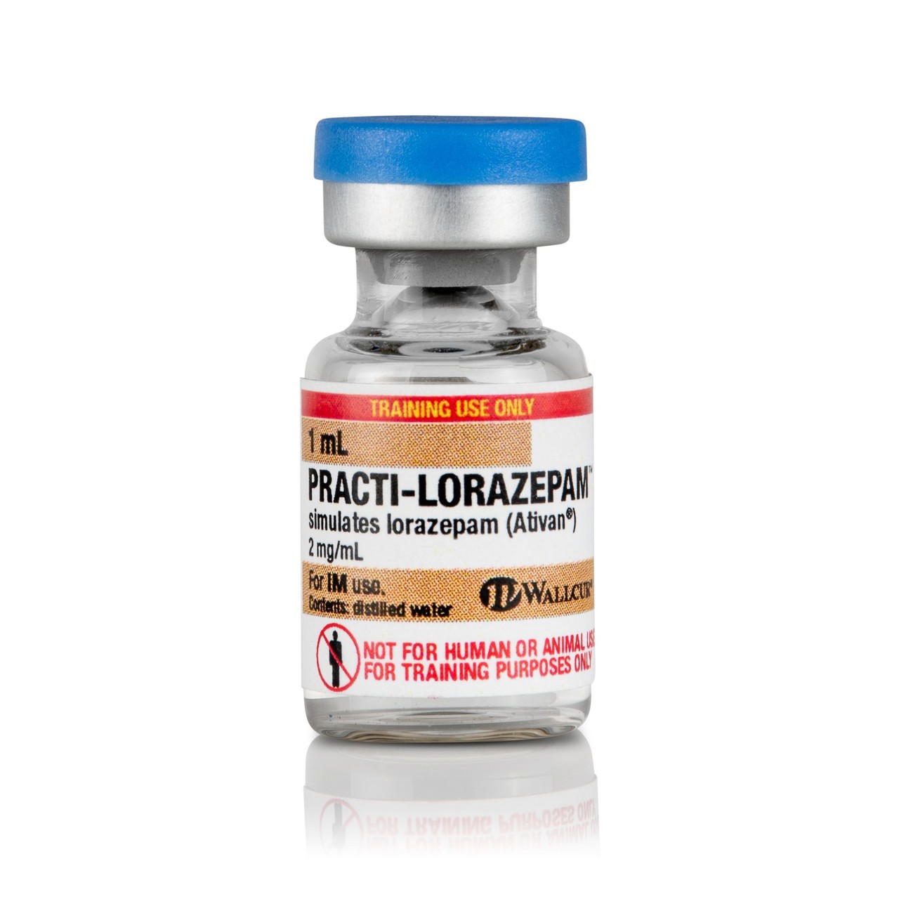 Practi-Lorazepam  (2 mg/1 mL) 1 mL Vial - 40 Count