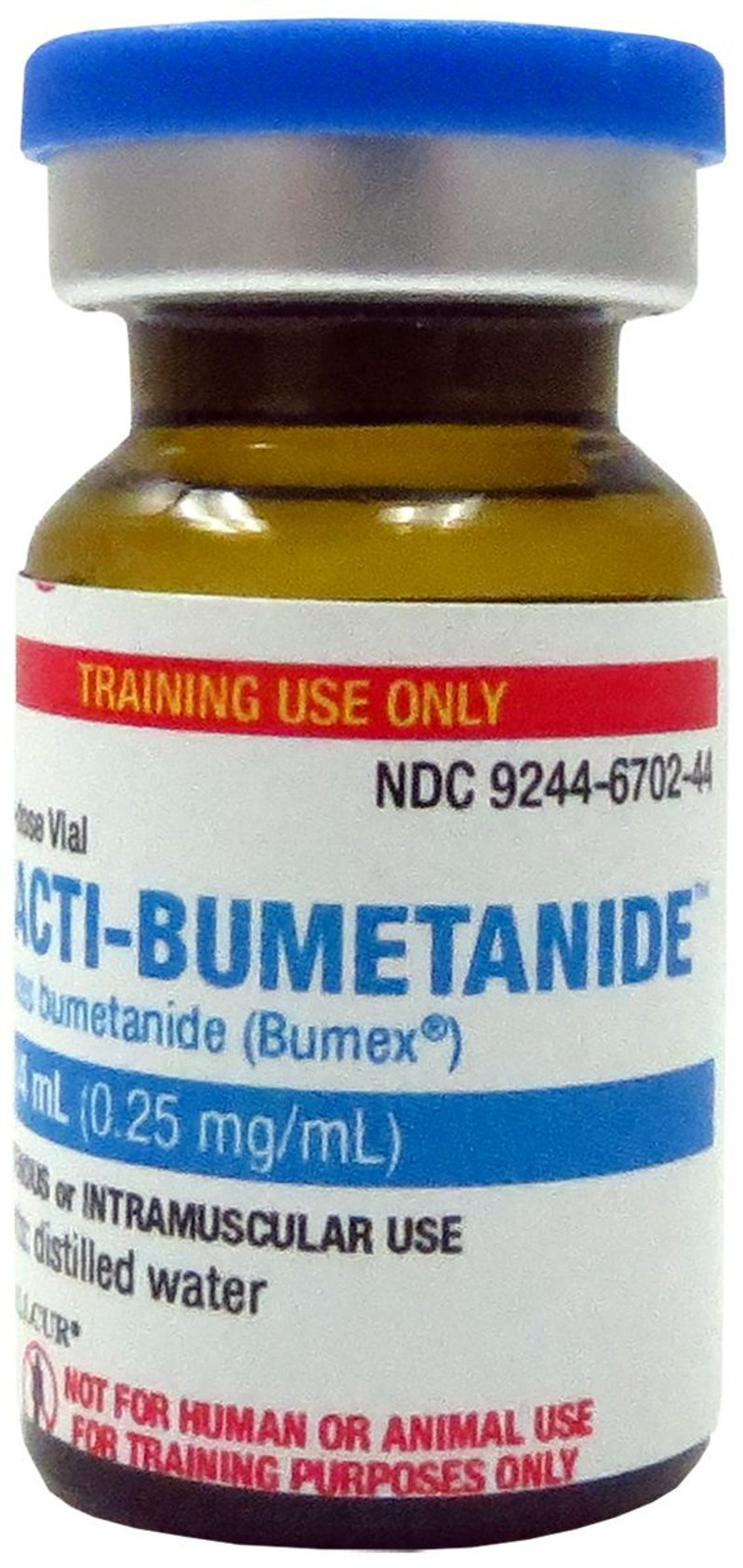 Practi-Bumetanide  (1 mg/4 mL) 5 mL Tint Vial - 40 Count