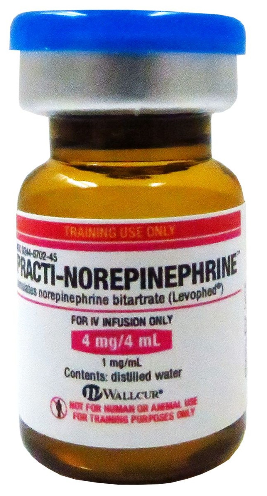 Practi-Norepinhephrine (1 mg/mL) 4 mL Vial - 40 Count