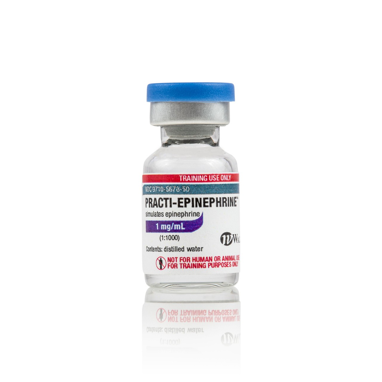 Practi-Epinephrine  (1 mg/1 mL) 1 mL Vial - 40 Count