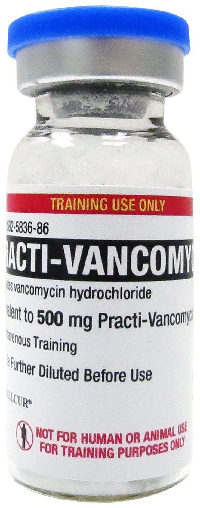 Practi-Vancomycin (500 mg/10 mL Powder) 10 mL Vial - 30 Count