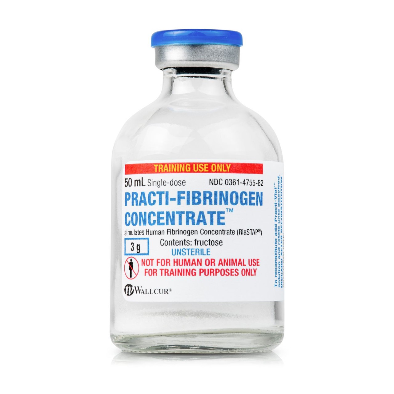 Practi-Fibrinogen Concentrate (3 g Powder)  50 mL Vial - 20 Count