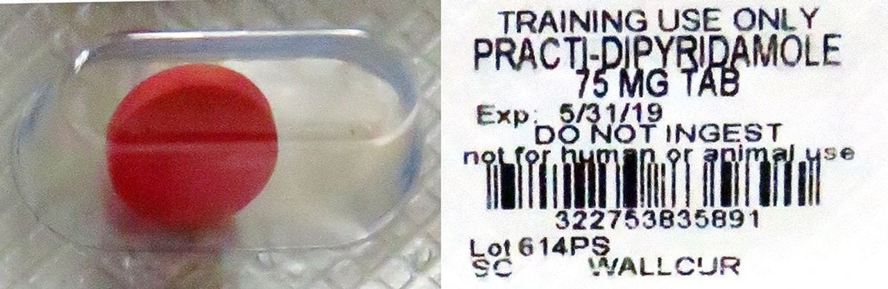 Practi-Dipyridamole Unit Dose Oral Meds (75 mg) - 48 Count