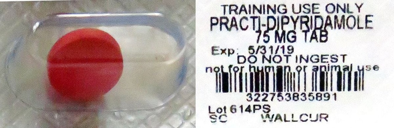 Practi-Dipyridamole Unit Dose Oral Meds (75 mg) - 48 Count
