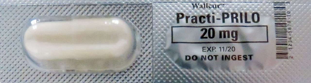 Practi-Omeprazole Unit Dose Oral Meds (20 mg) - 48 Count