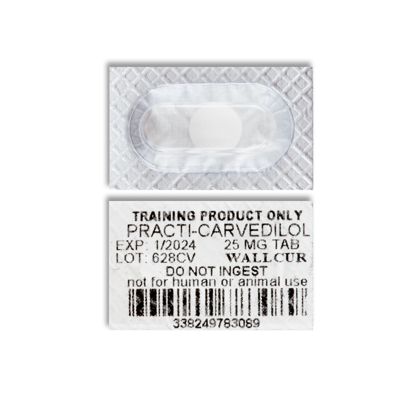 Practi-Carvedilol Unit Dose Oral Meds (25 mg) - 48 Count