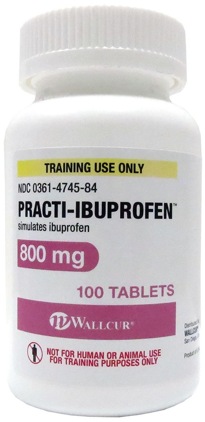 Practi-Ibuprofen Oral Meds 100 Tablets (800 mg)  - 1 Count
