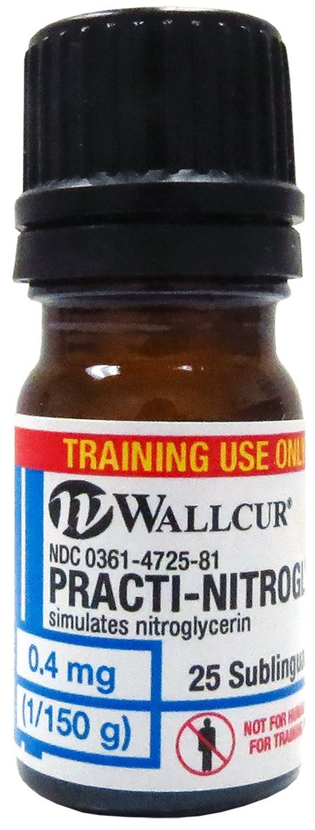 Practi-Nitroglycerin Sublingual Meds (0.4 mg) - 5 Count
