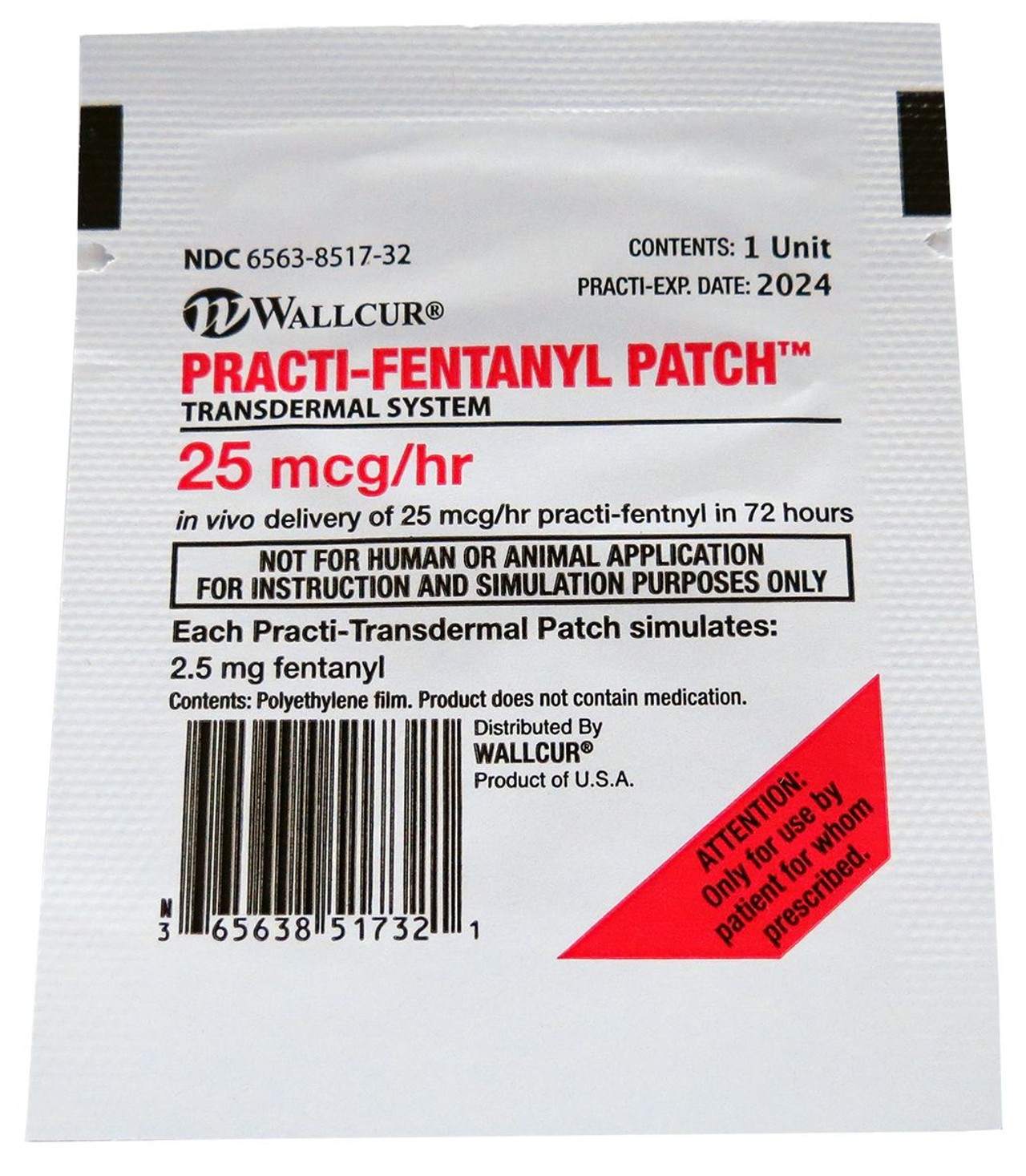 Practi-Fentanyl Patch  - 100 Count