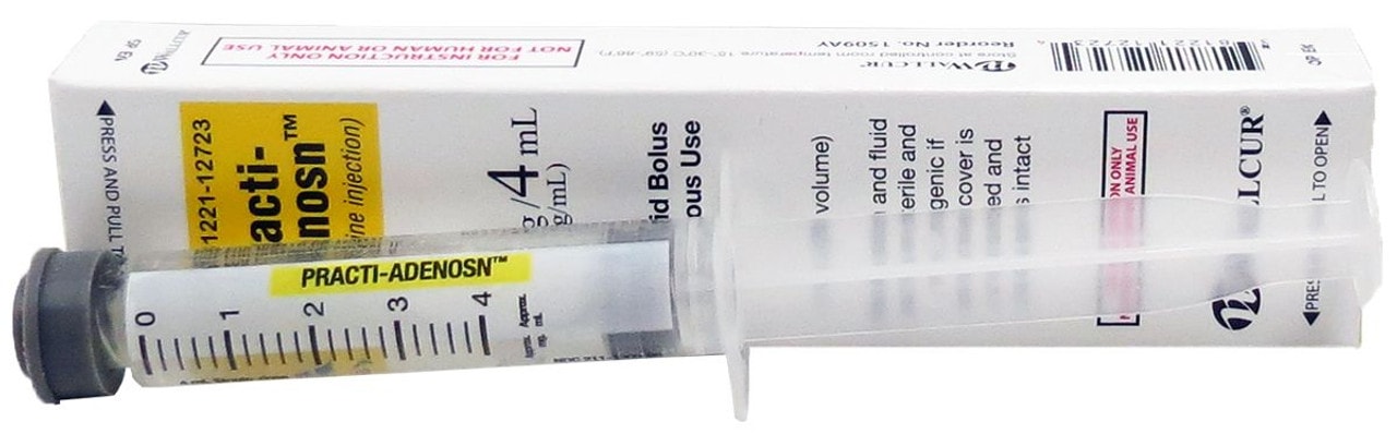Practi-Adenosine Pre-Filled, Simulated Medication