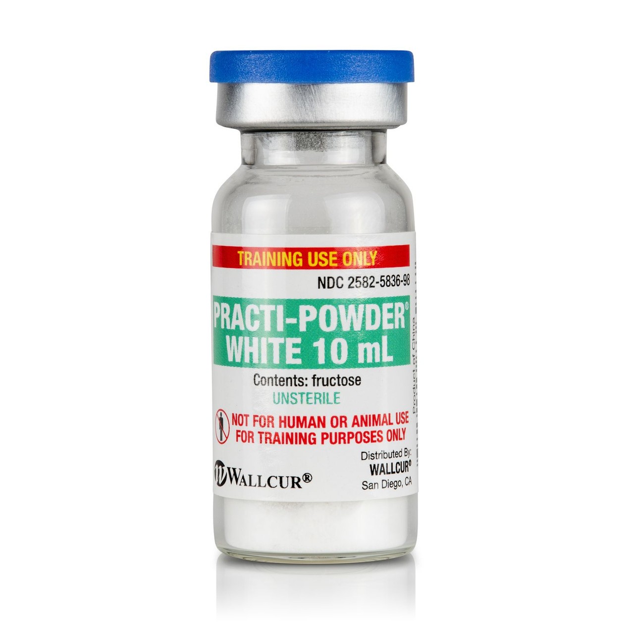 Practi-Powder Vial, Simulated Medication - 30 Count