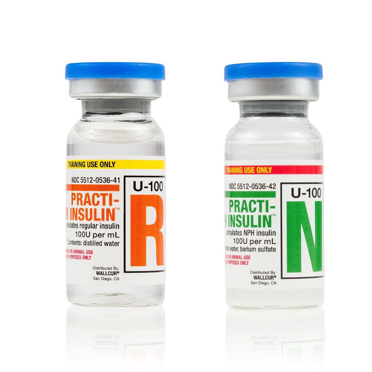 Practi-Insulin Training Pack, includes Practi-Insulin NPH and Practi-Insulin Regular