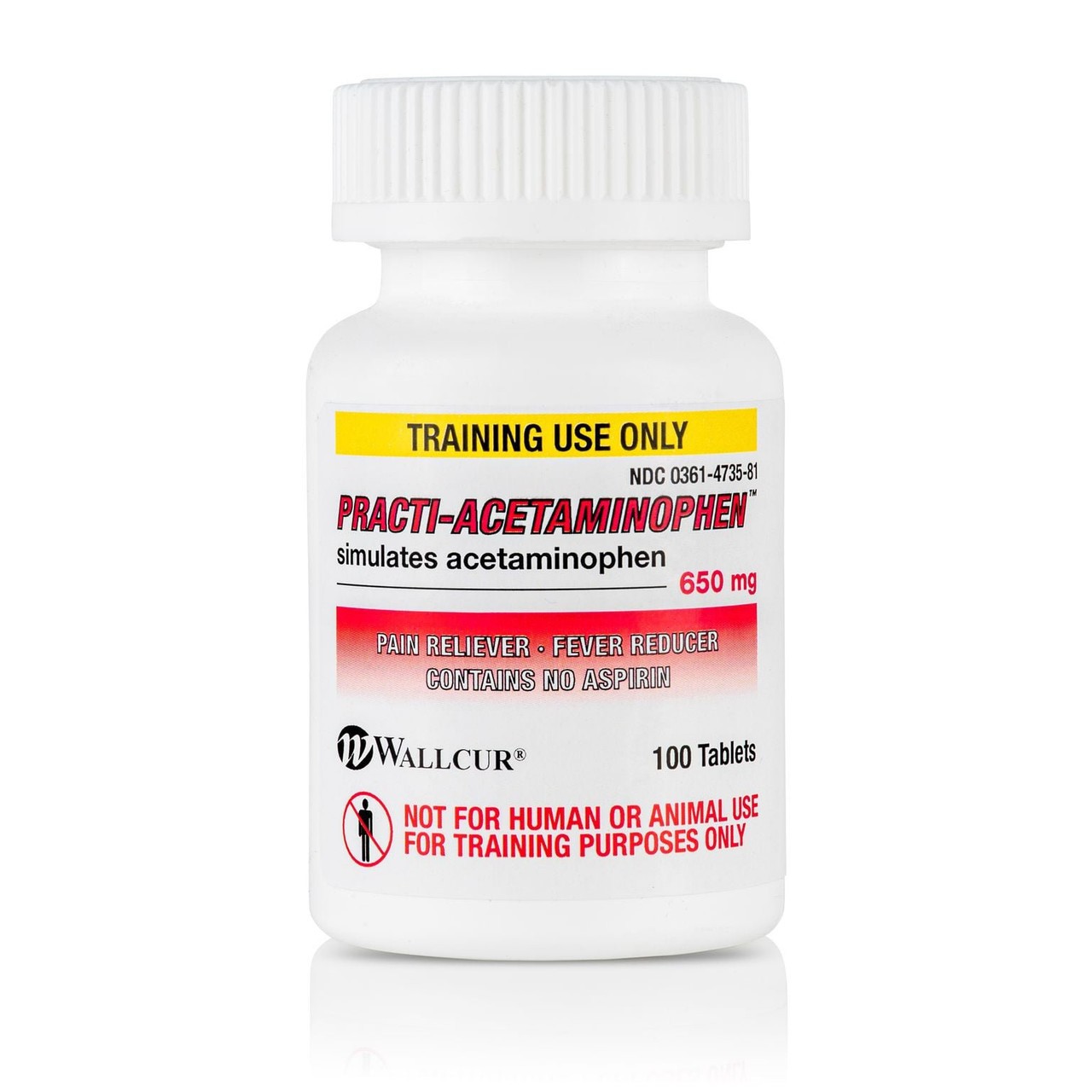 Practi-Acetaminophen Oral Medication, Simulated Medication