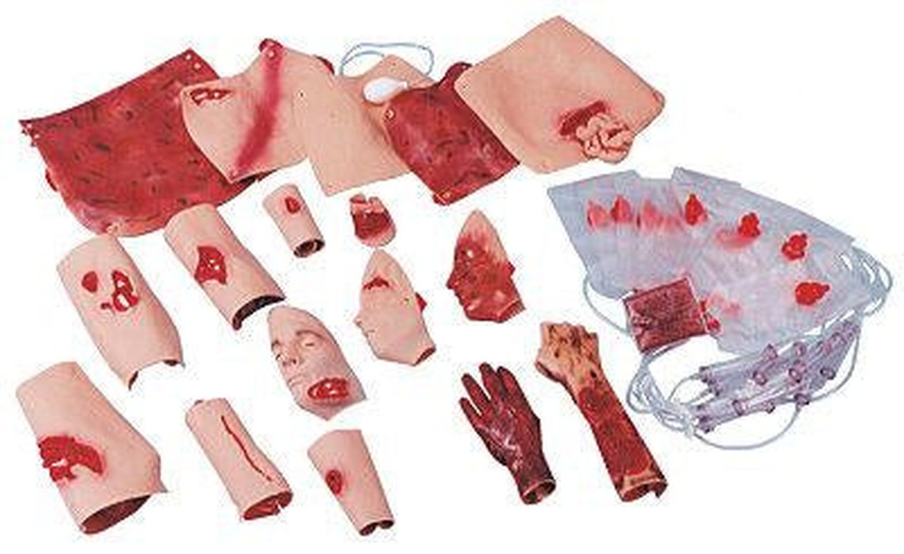 Trauma Moulage African American Kit