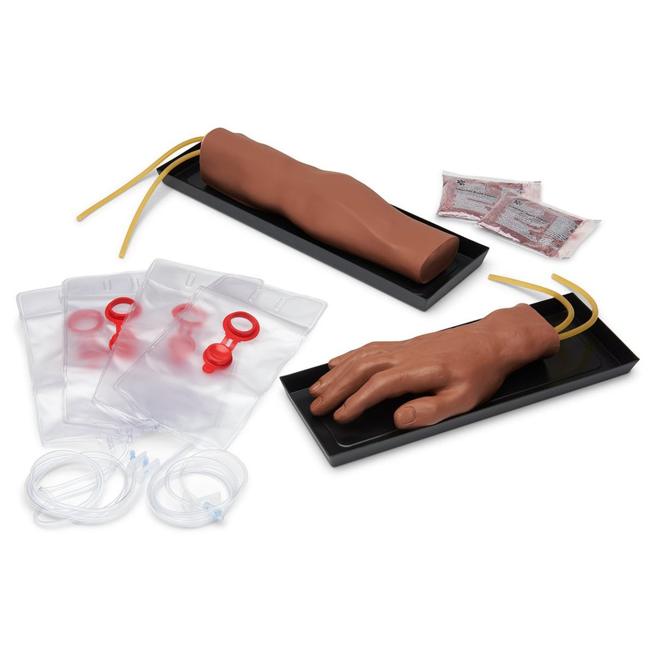 IV Training Arm and Hand Set - Dark