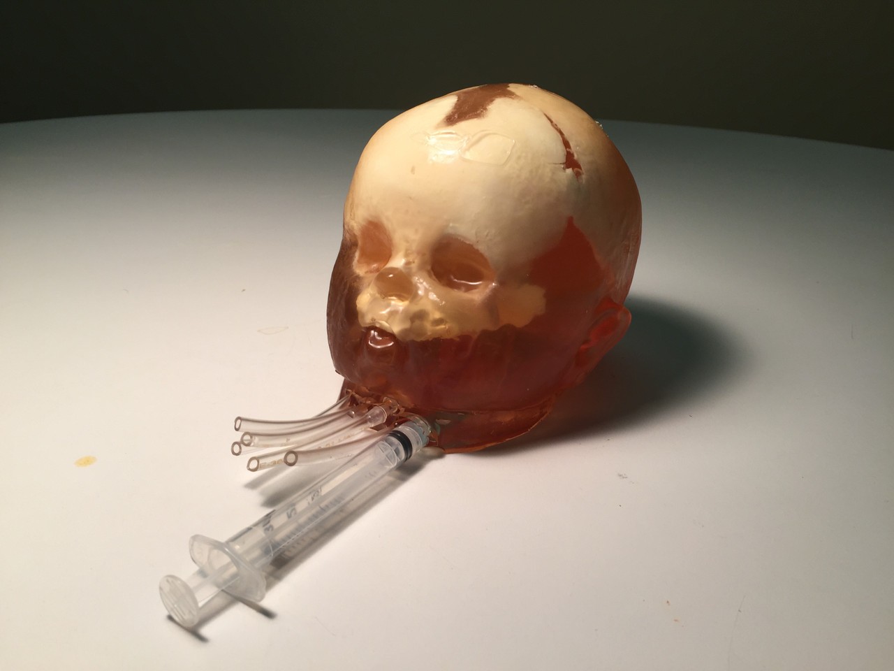 Dynamic Newborn Baby Head Phantom Model