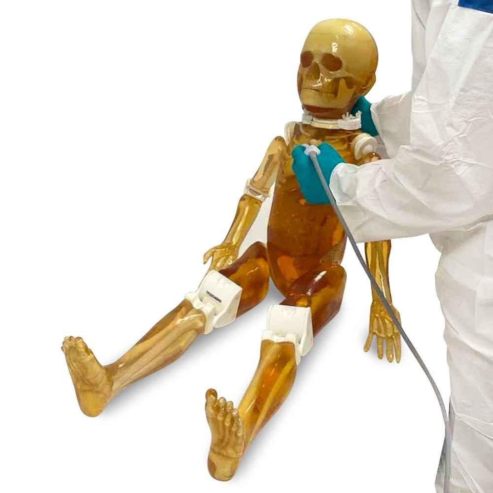 Pediatric 4-Year Old Full Body Phantom Model with Carry Case