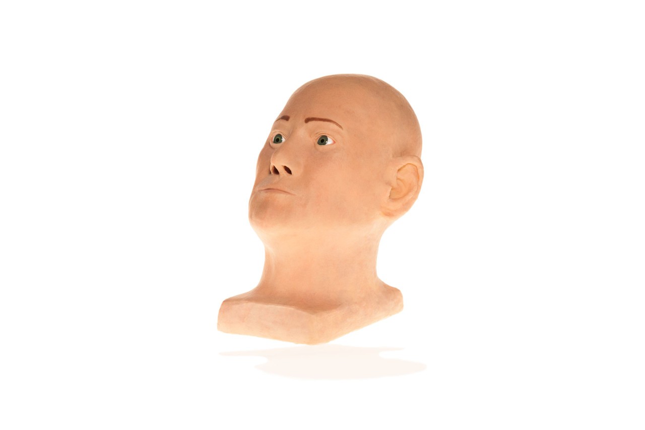 SimSkin Basic IL Duomo Head Cosmetic Training Model with Metal Insert