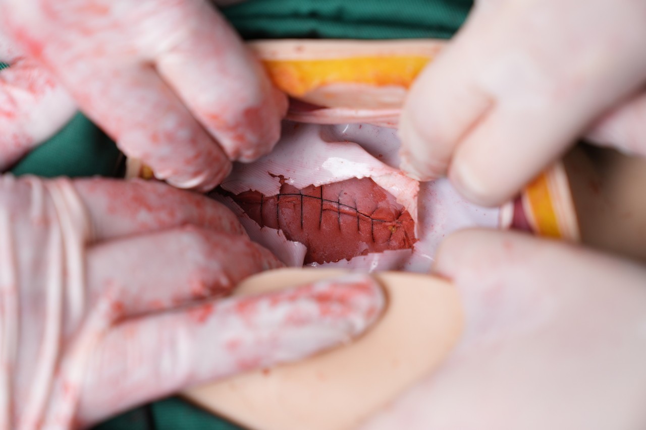 Anatomy Lab Wearable C-Section Simulator