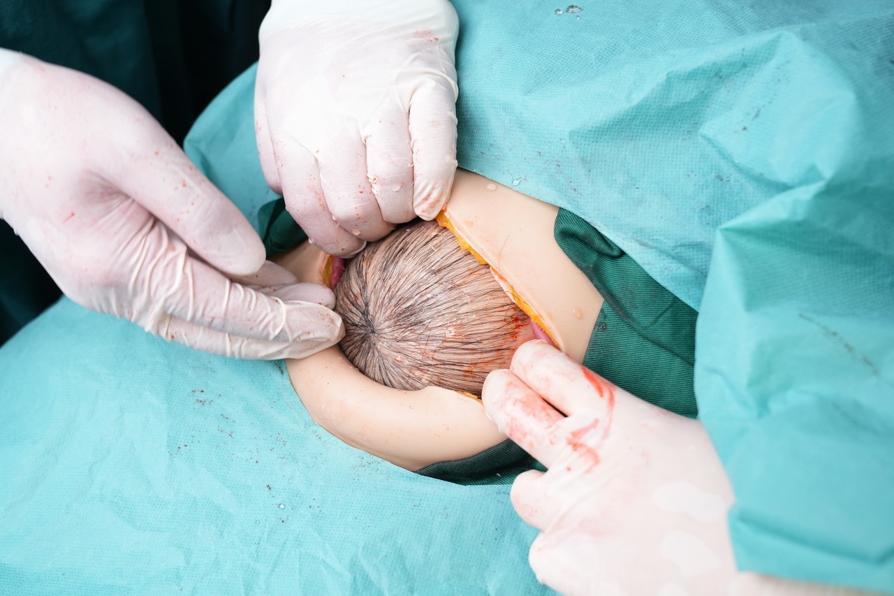 Anatomy Lab Wearable C-Section Simulator