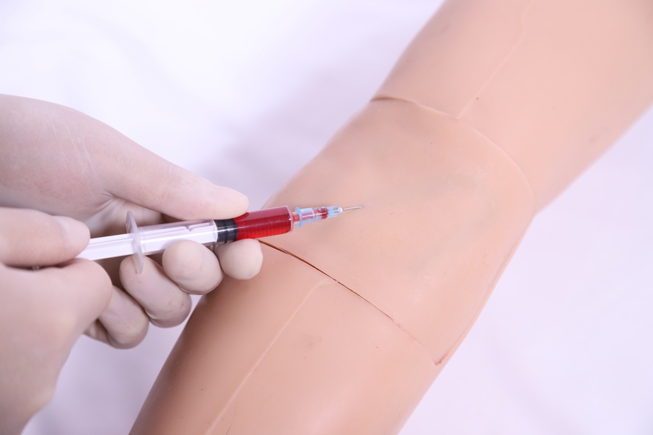 Anatomy Lab Advanced IV Training Arm - Vein Puncture Demo