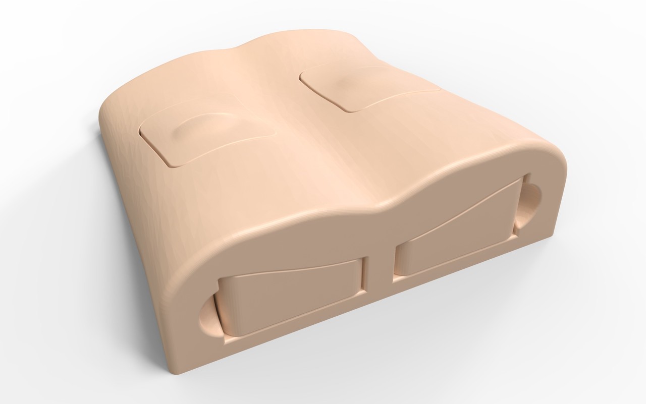 Anatomy Lab Abscess Drainage Ultrasound Trainer - Bottom view
