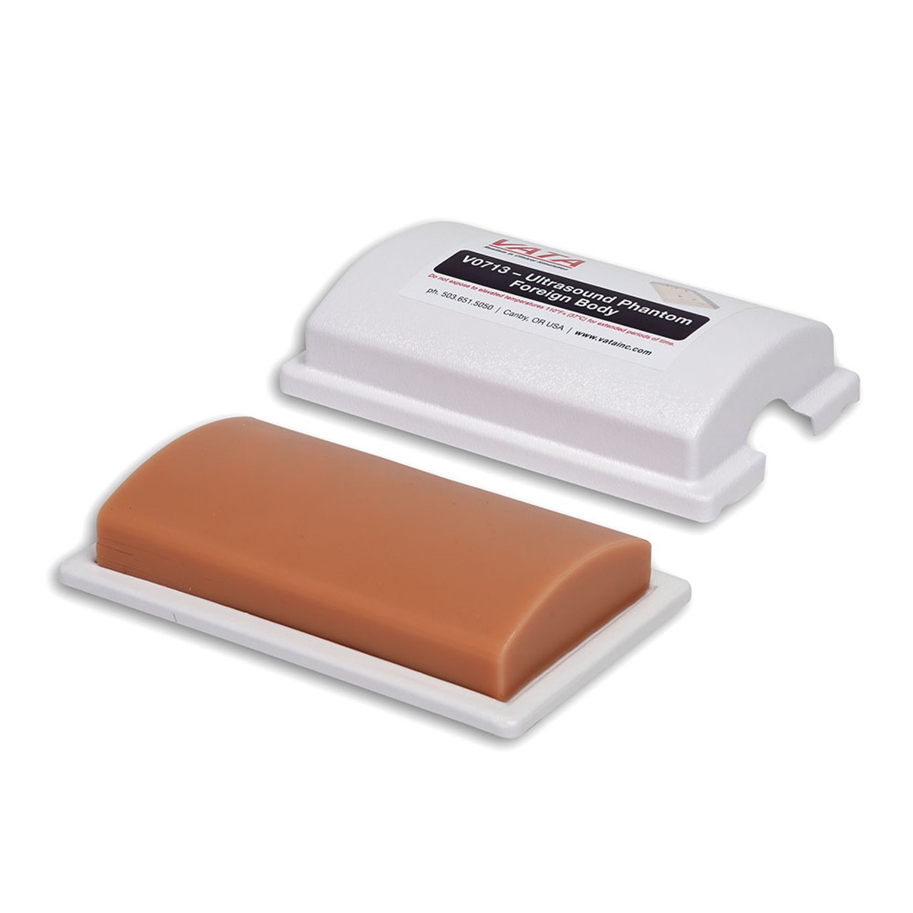 Ultrasound Phantom Foreign Body, Lightly Pigmented