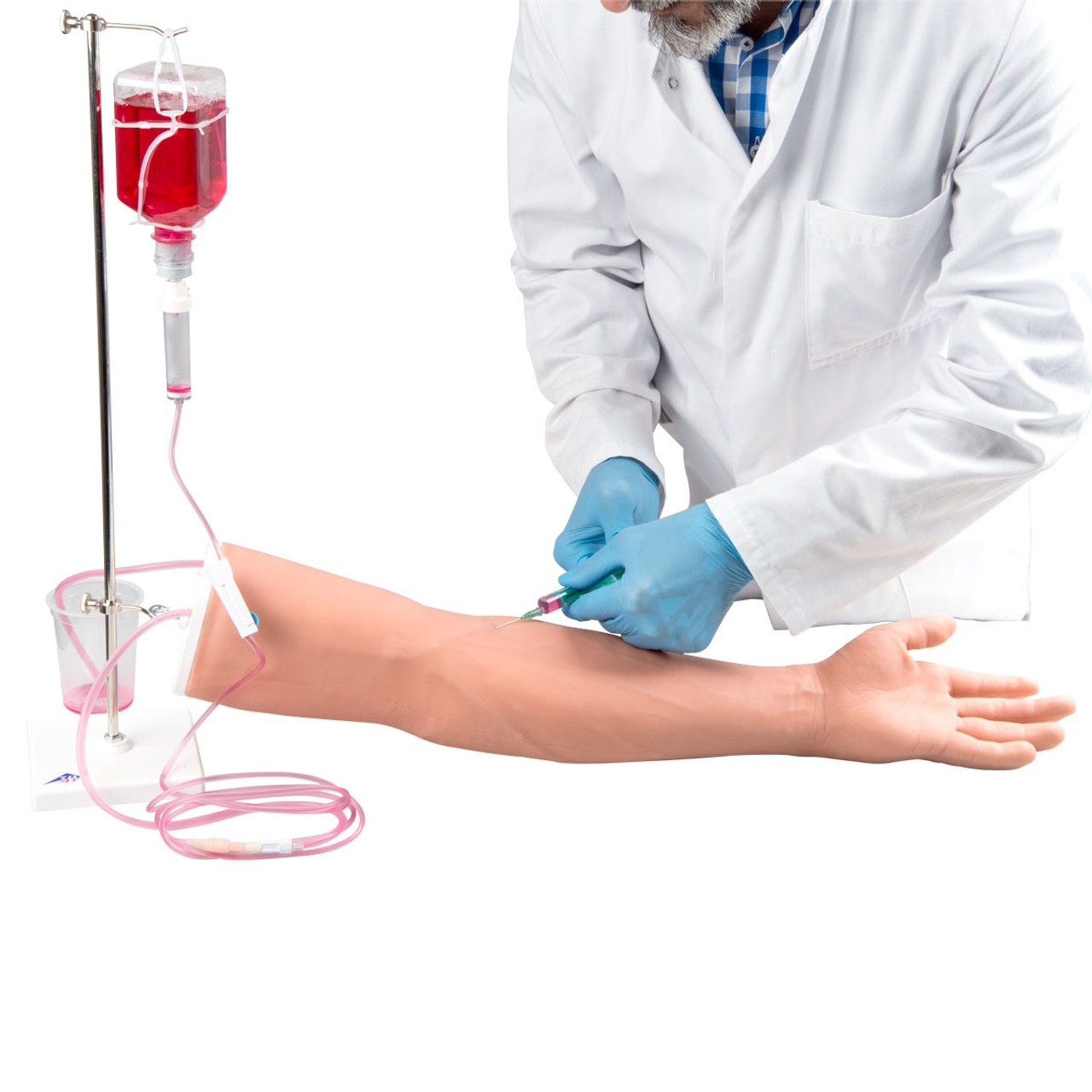 IV Injection Arm, Dark Skin