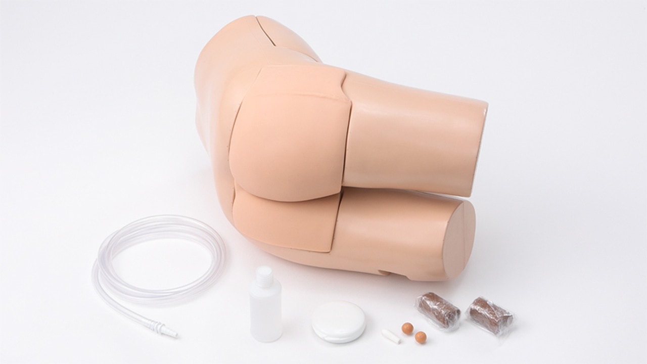 KOKEN Stool Extraction and Enema Training Model