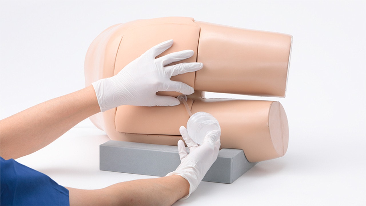 KOKEN Stool Extraction and Enema Training Model