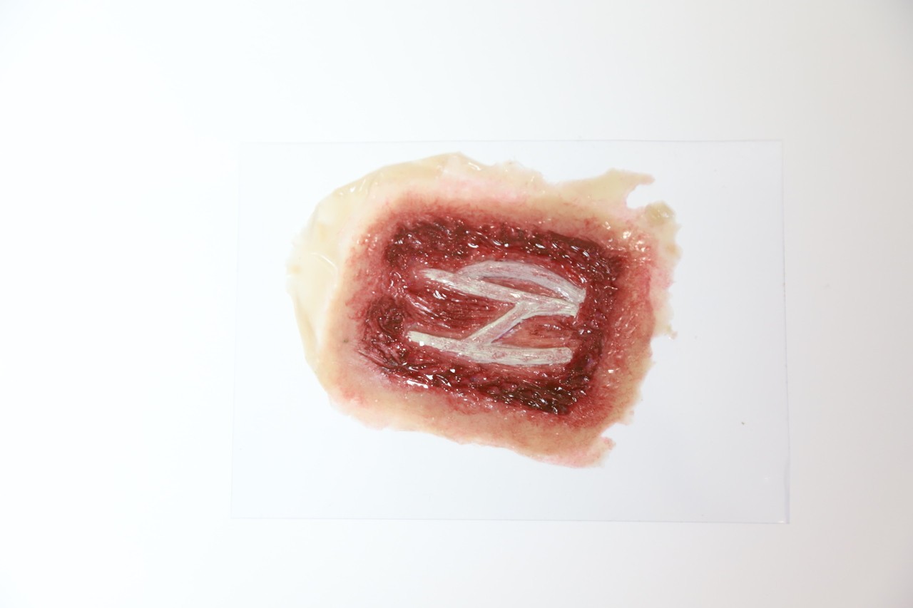 The Anatomy Lab Wearable Burn Wound Kit provides realistic tactile and visual feedback in a multitude of training environments.