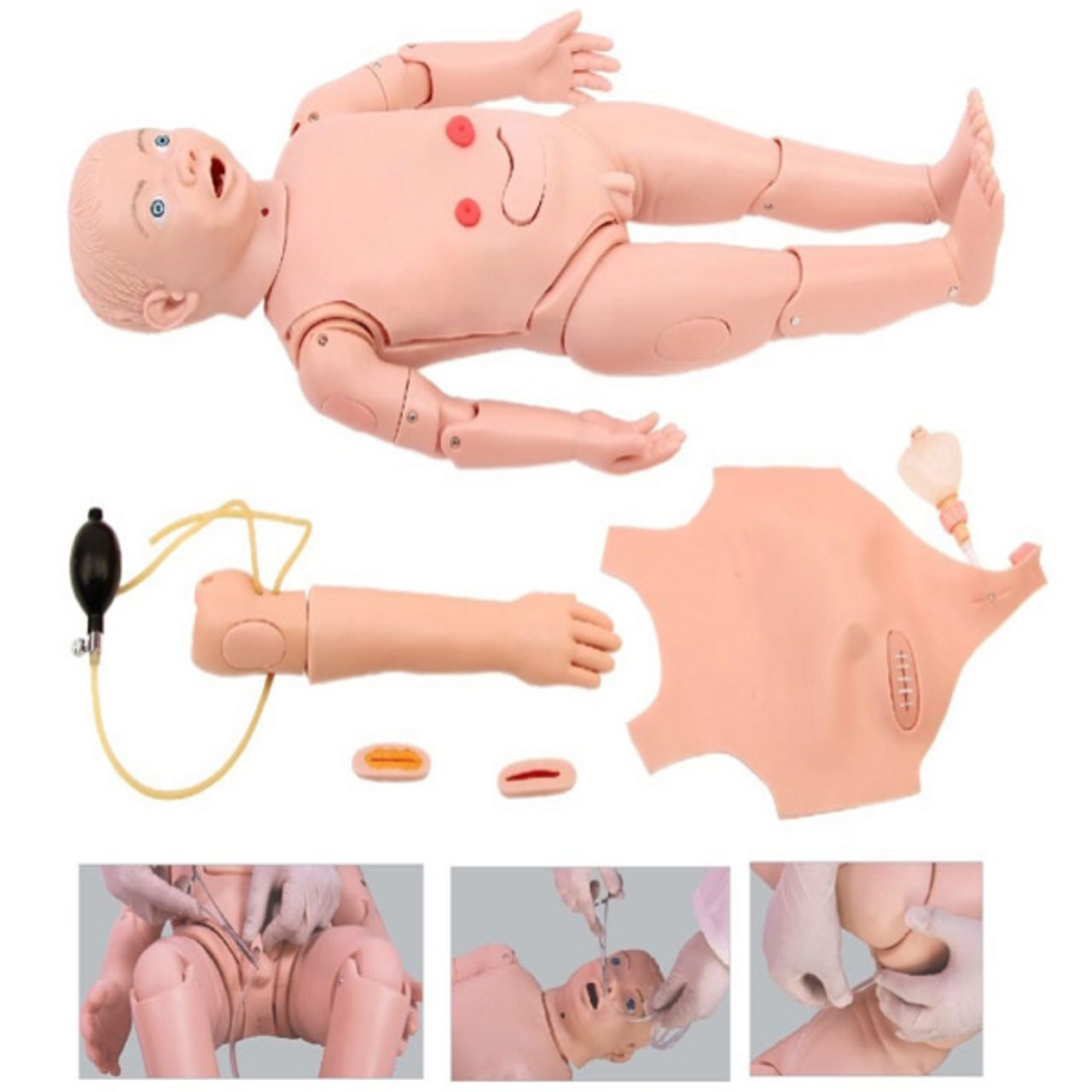 Three-Year-Old Child Nursing Manikin