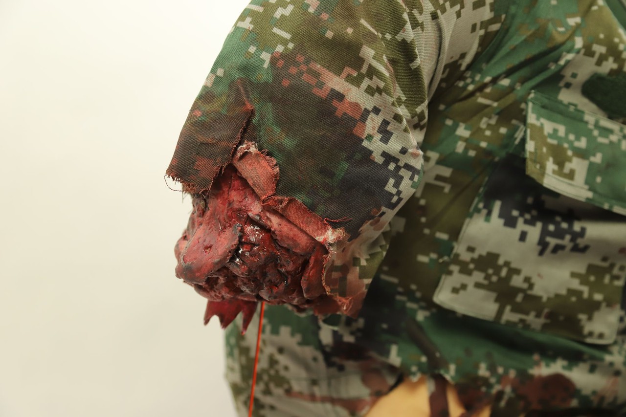 Wearable Gunshot Wound Kit Perfect for Triage Simulation and Training