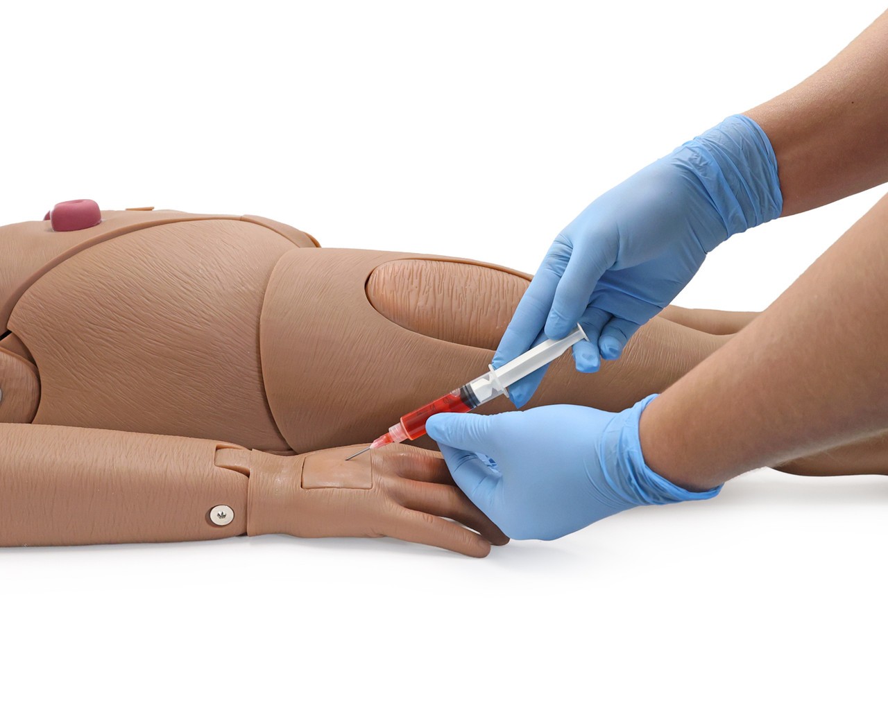 Anatomy Lab Advanced Full-body Geriatric Nursing Manikin (Female) Dark Skin