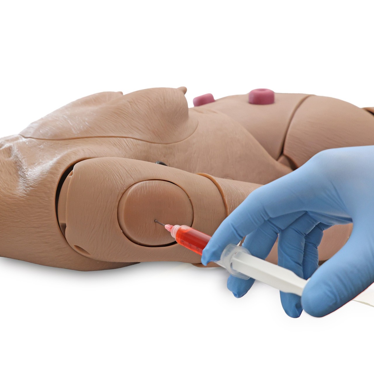 Anatomy Lab Advanced Full-body Geriatric Nursing Manikin (Female) Dark Skin