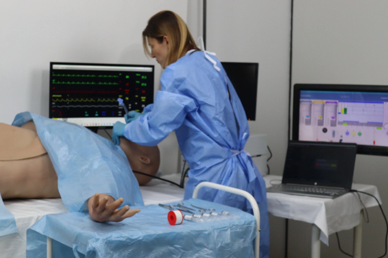 ADAM-X Laparoscopic Surgical Training Simulator