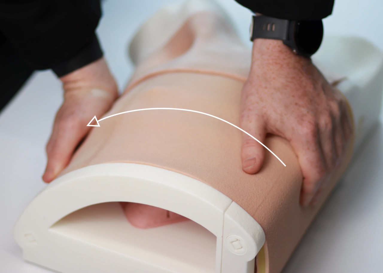 Chest Drain and Needle Decompression Task Trainer