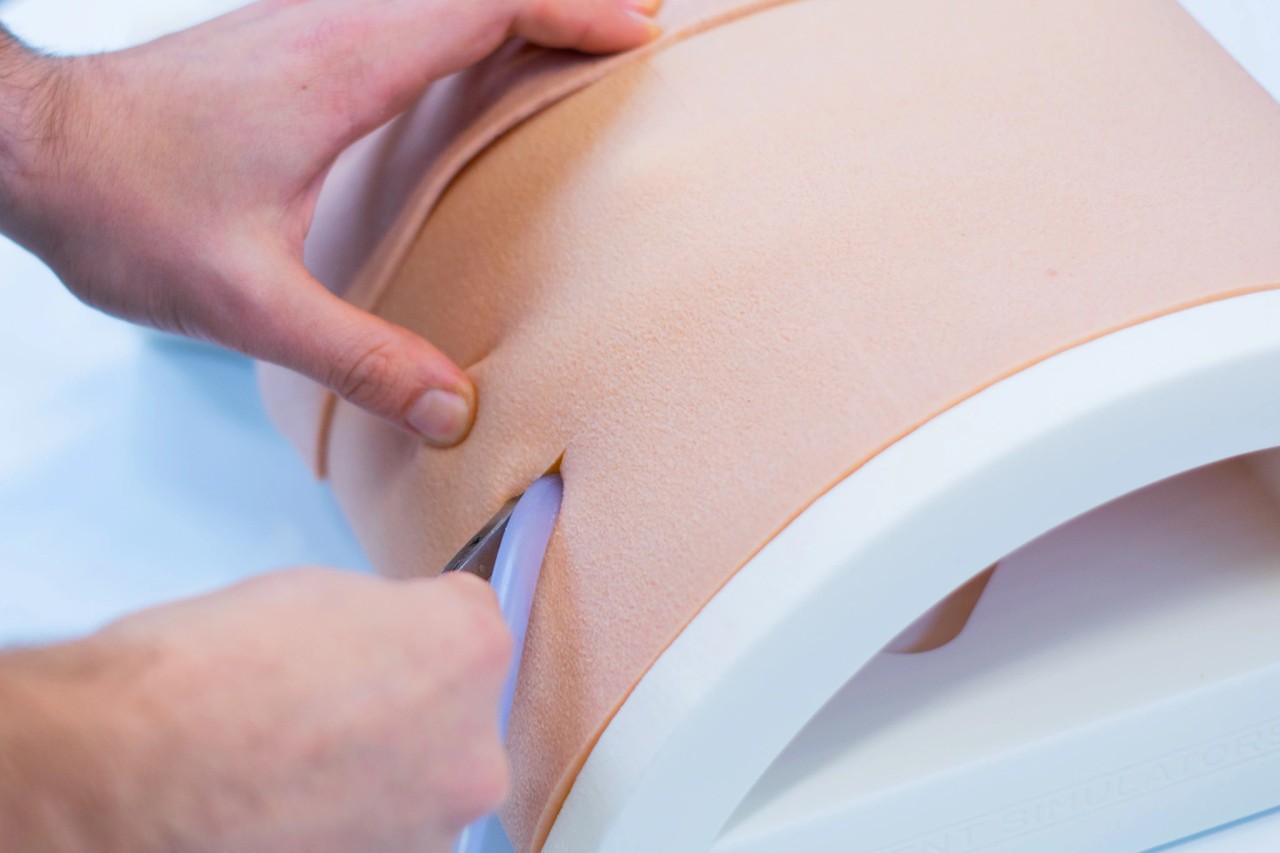 Chest Drain and Needle Decompression Task Trainer