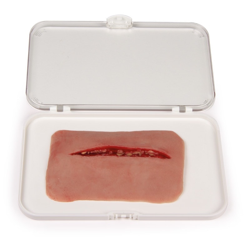 Skin Moulage, Cut Wound