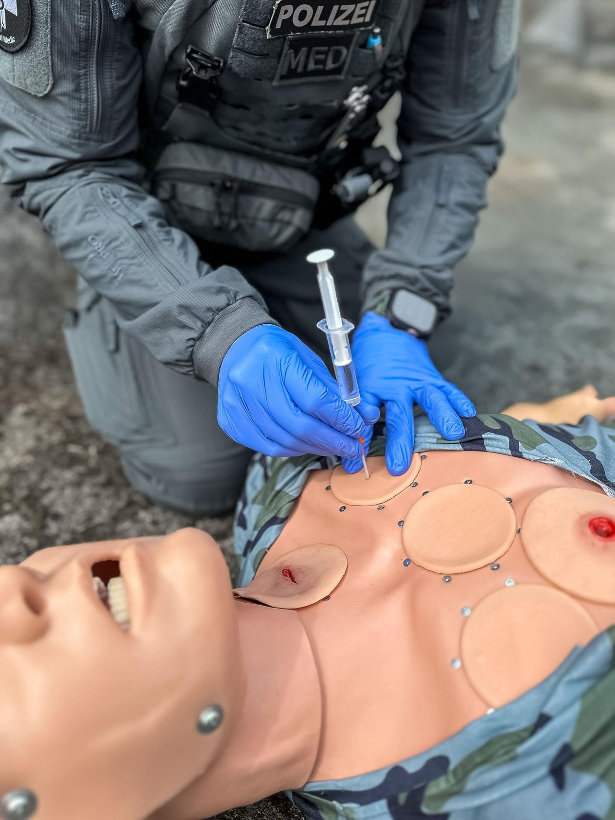 Combat Carl - Care and Evacuation Manikin