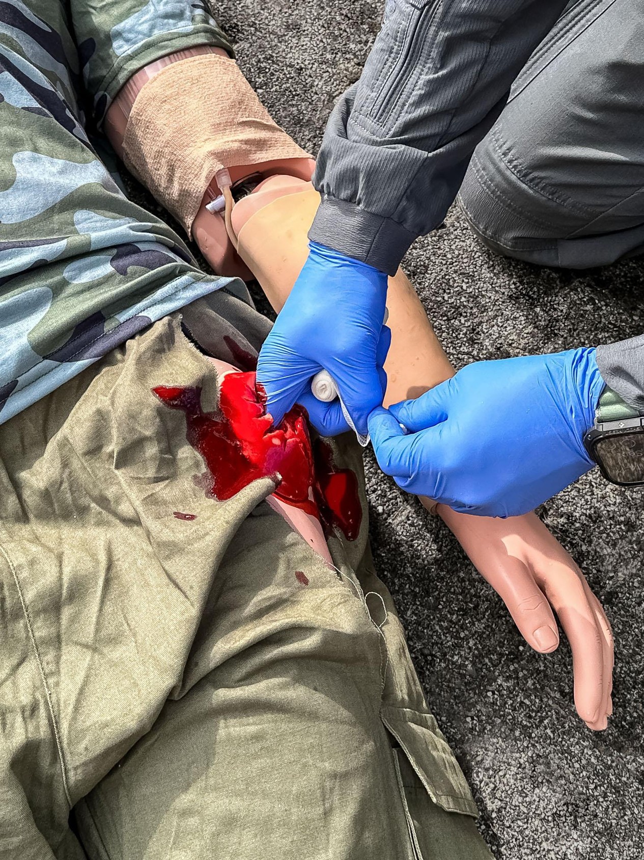 Combat Carl - Care and Evacuation Manikin