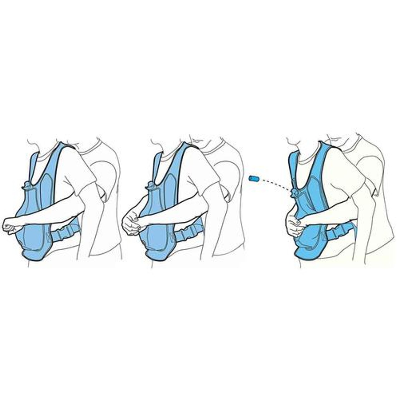 ActFast Rescue Choking Vest - Blue