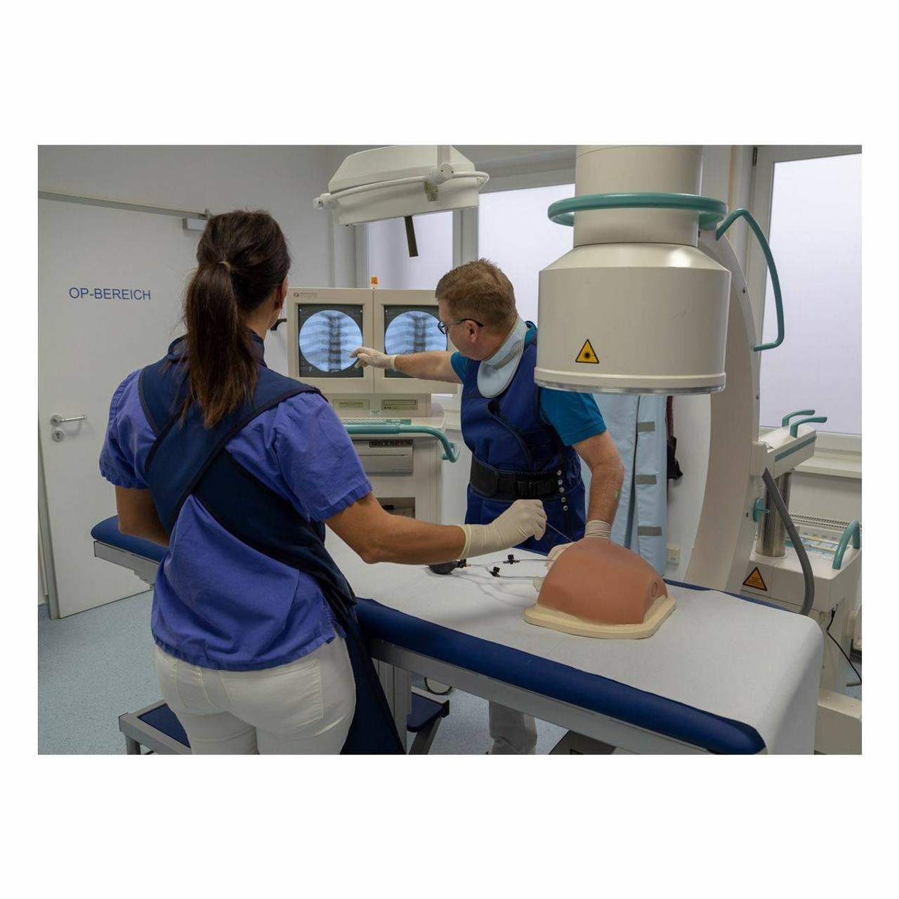 Image Guided Thoracic Spinal Injection Trainer