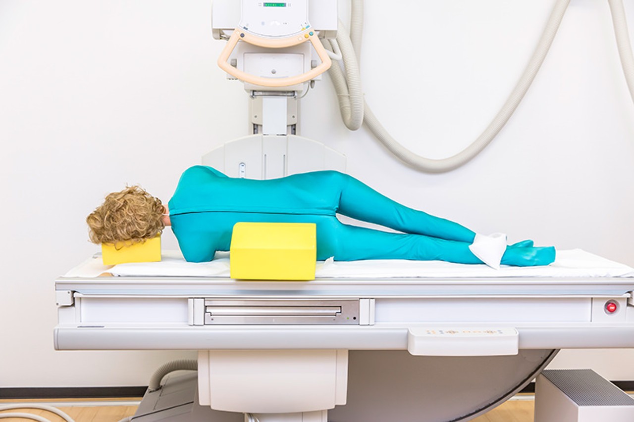 Radiographic Positioning Doll, Plastic Skeleton