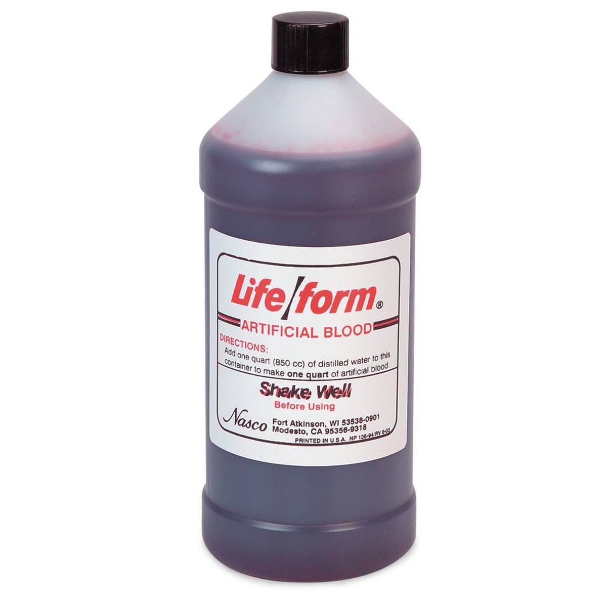 FーBLOOD Nasco Healthcare Venous Blood - 1 Quart | Anatomy Warehouse